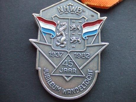 N.H.W.B.(Noord-Hollandse Wandelbond) Propagandatocht 45 jarig jubileum